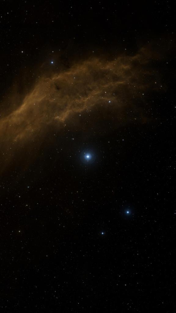 Le ciel autour de Menkib, cadré au champ de Seestar S30 Pro