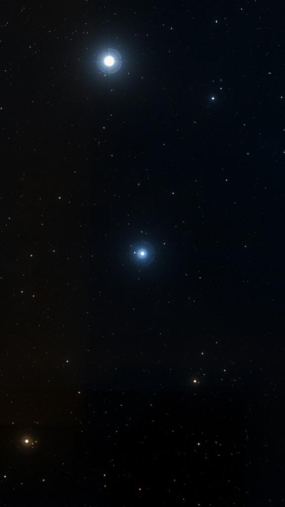 Le ciel autour de Mesarthim, cadré au champ de Seestar S30 Pro