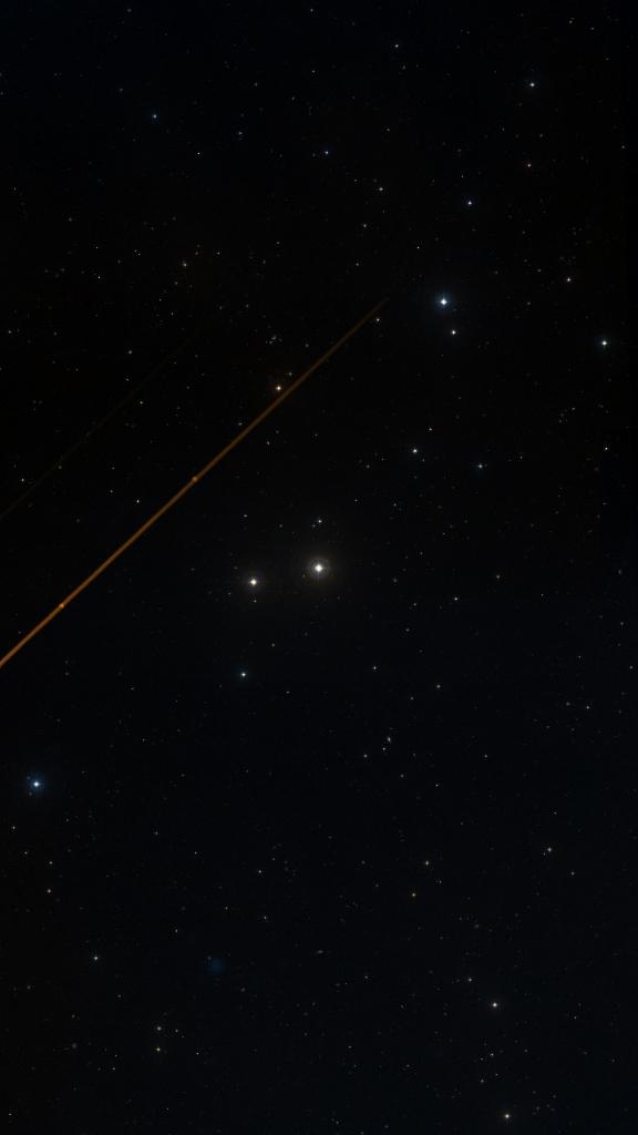 Le ciel autour de Nahn, cadré au champ de Seestar S30 Pro