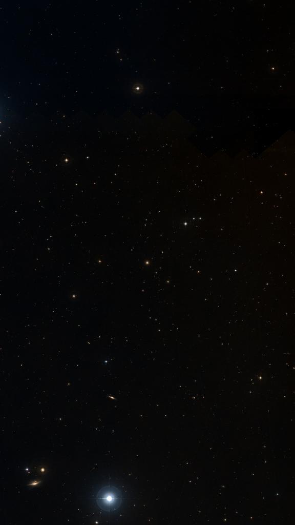 Le ciel autour de NGC 1016, cadré au champ de Seestar S30 Pro