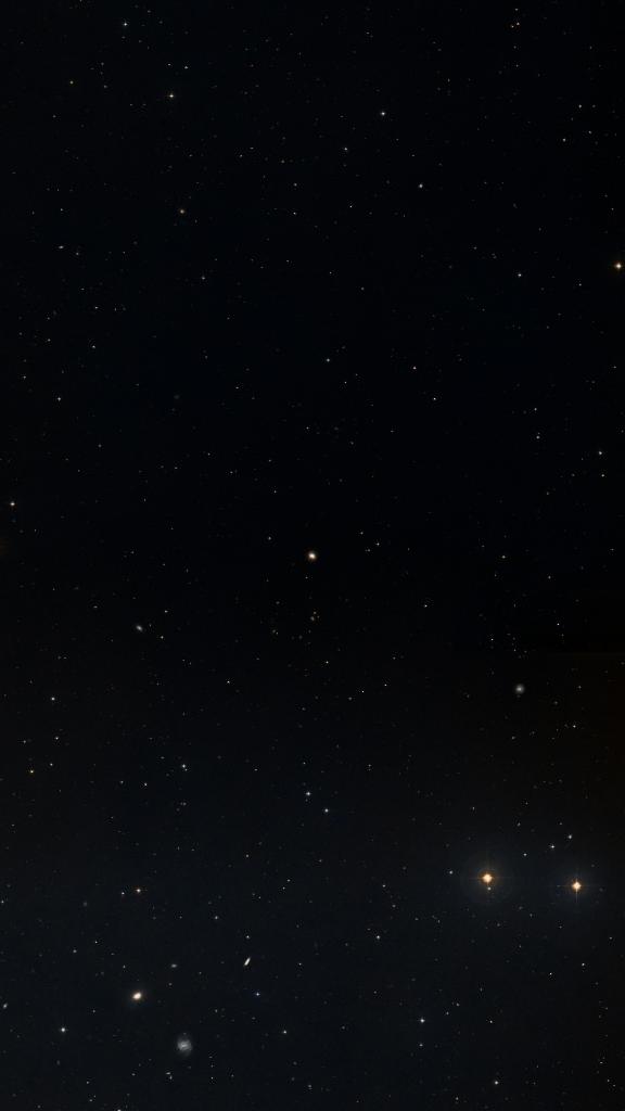 Le ciel autour de NGC 1022, cadré au champ de Seestar S30 Pro