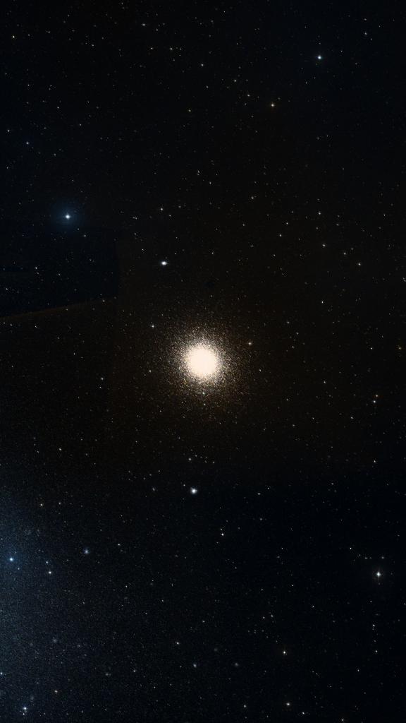 Le ciel autour de NGC 104, cadré au champ de Seestar S30 Pro