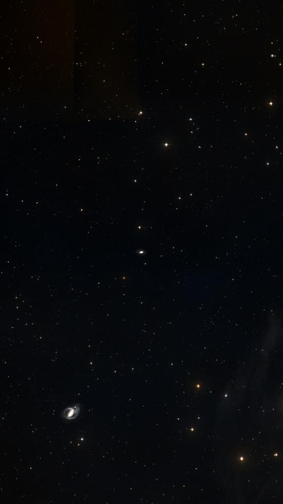 Le ciel autour de NGC 1079, cadré au champ de Seestar S30 Pro
