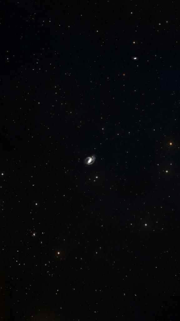 Le ciel autour de NGC 1097, cadré au champ de Seestar S30 Pro