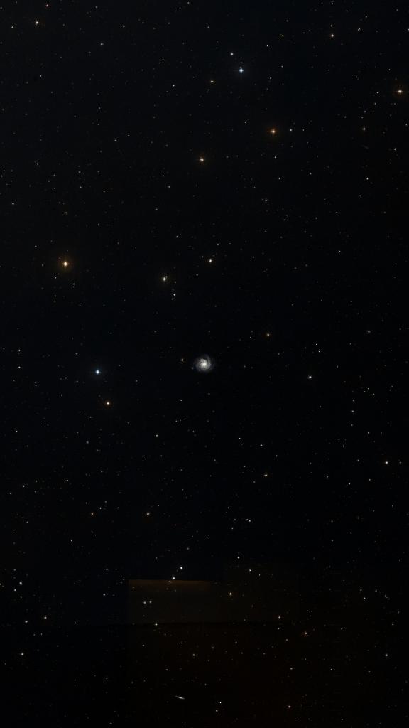 Le ciel autour de NGC 1232, cadré au champ de Seestar S30 Pro