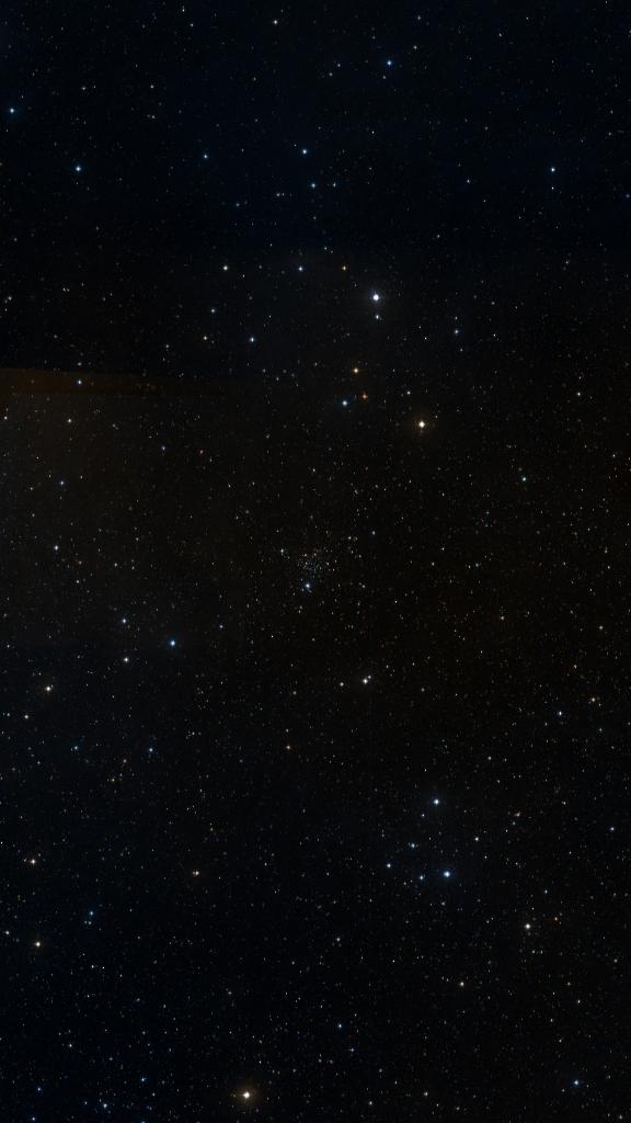 Le ciel autour de NGC 1245, cadré au champ de Seestar S30 Pro