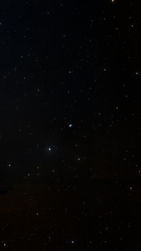 Le ciel autour de NGC 1255, cadré au champ de Seestar S30 Pro