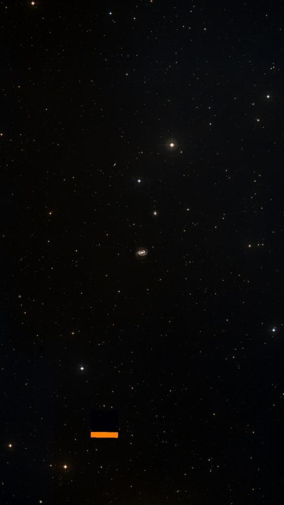 Le ciel autour de NGC 1300, cadré au champ de Seestar S30 Pro