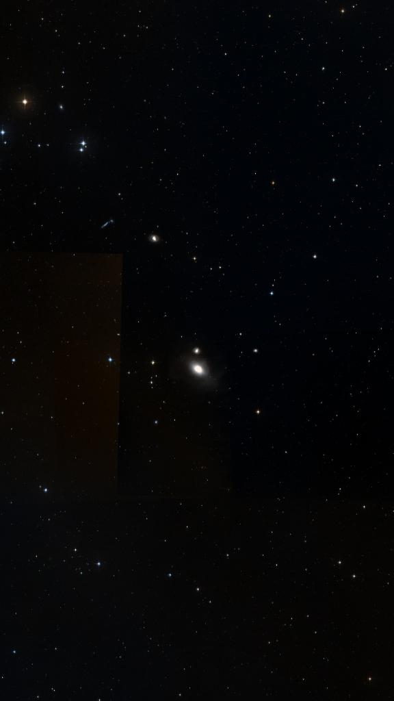 Le ciel autour de NGC 1317, cadré au champ de Seestar S30 Pro
