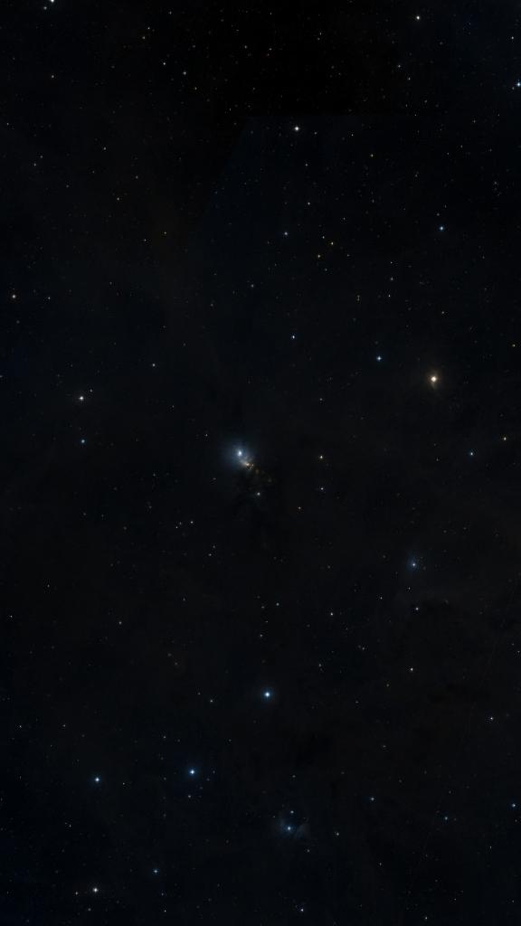 Le ciel autour de NGC 1333, cadré au champ de Seestar S30 Pro