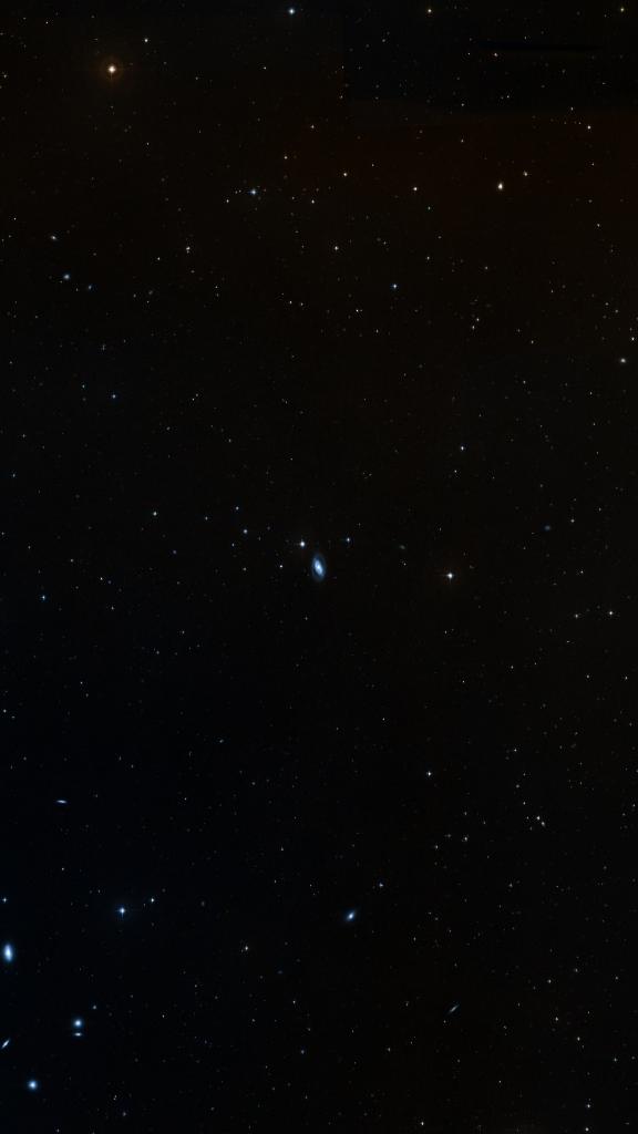 Le ciel autour de NGC 1350, cadré au champ de Seestar S30 Pro