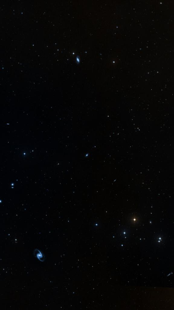 Le ciel autour de NGC 1351, cadré au champ de Seestar S30 Pro