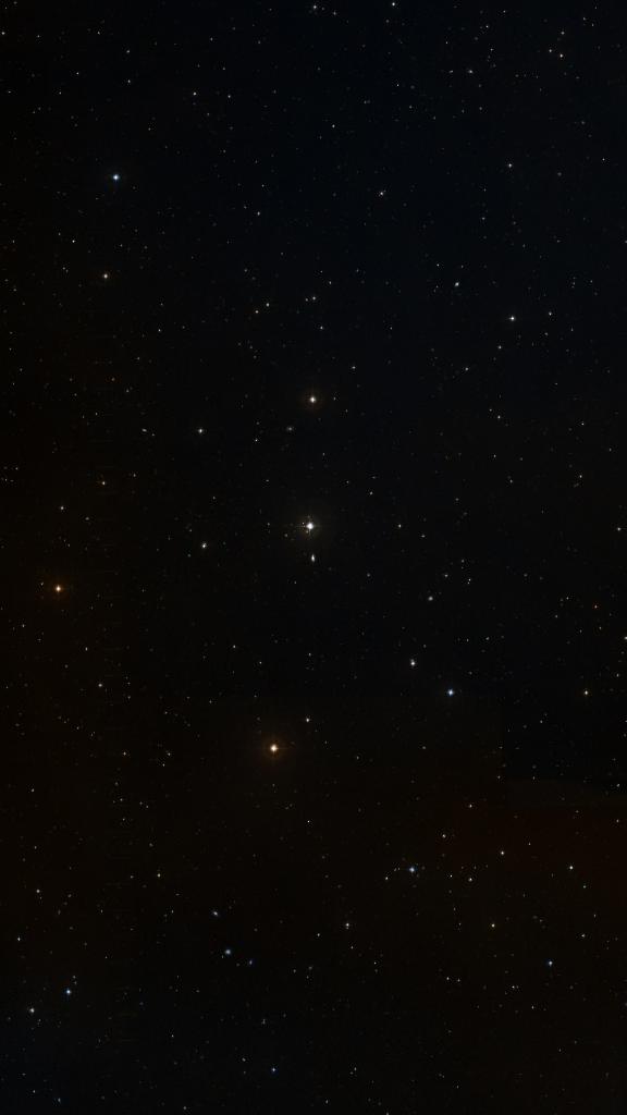 Le ciel autour de NGC 1366, cadré au champ de Seestar S30 Pro