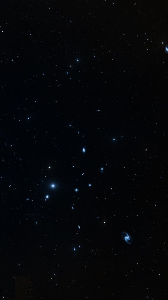 Le ciel autour de NGC 1380, cadré au champ de Seestar S30 Pro