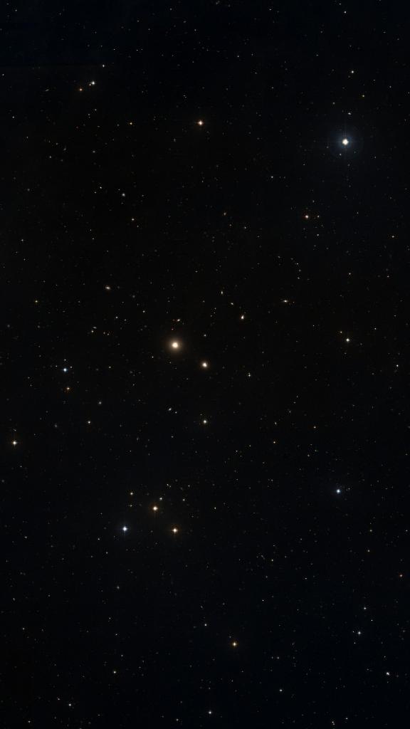Le ciel autour de NGC 1400, cadré au champ de Seestar S30 Pro