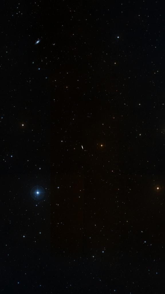 Le ciel autour de NGC 1406, cadré au champ de Seestar S30 Pro