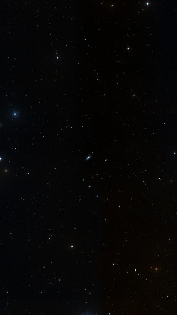 Le ciel autour de NGC 1425, cadré au champ de Seestar S30 Pro