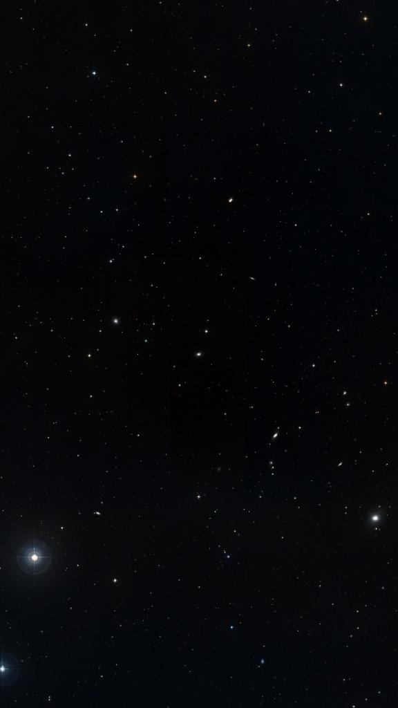 Le ciel autour de NGC 1426, cadré au champ de Seestar S30 Pro