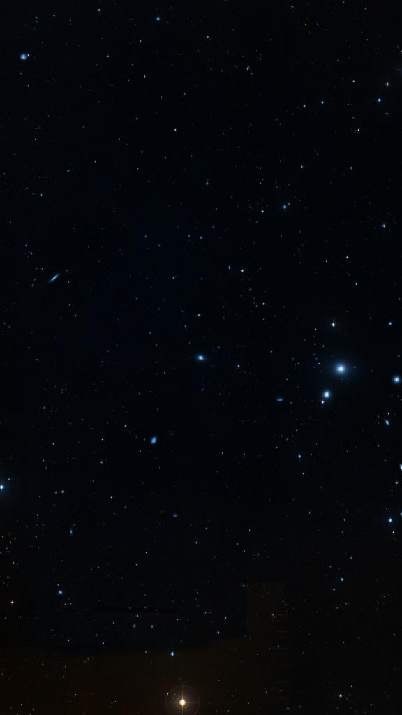 Le ciel autour de NGC 1427, cadré au champ de Seestar S30 Pro