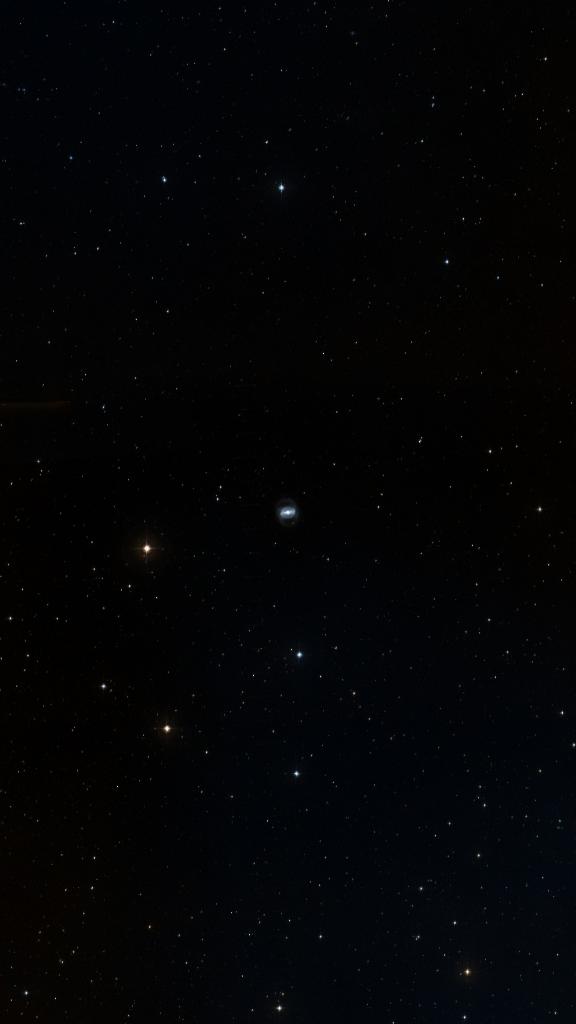 Le ciel autour de NGC 1433, cadré au champ de Seestar S30 Pro