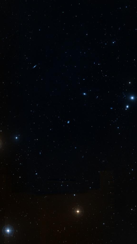 Le ciel autour de NGC 1436, cadré au champ de Seestar S30 Pro