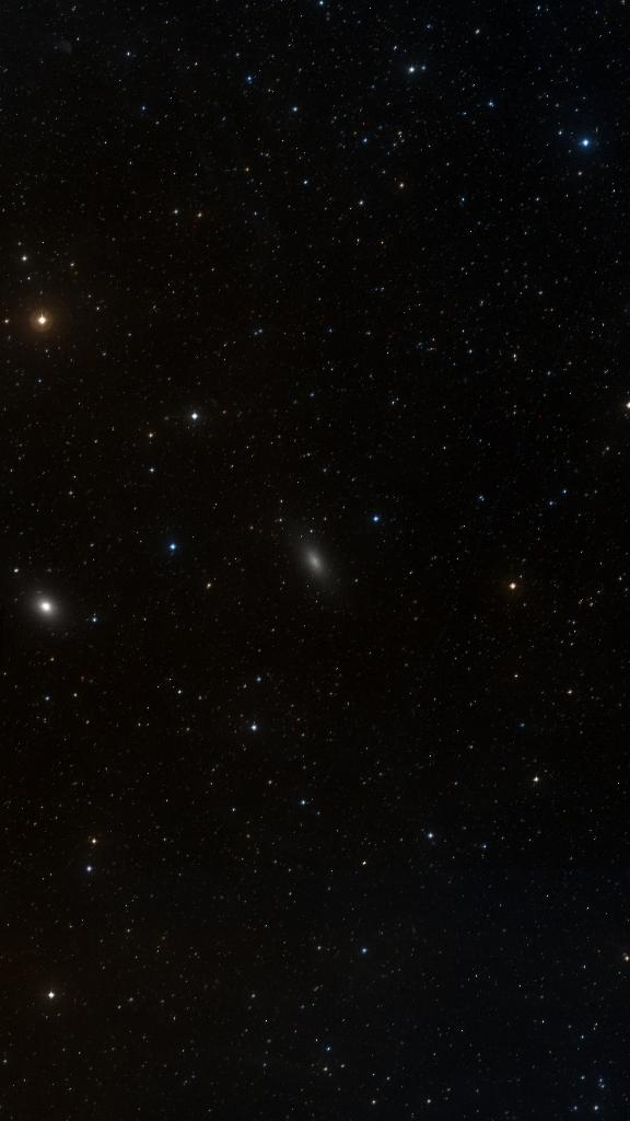 Le ciel autour de NGC 147, cadré au champ de Seestar S30 Pro