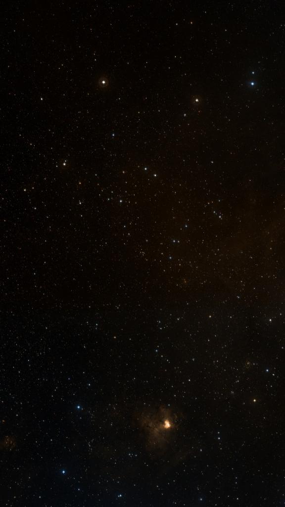 Le ciel autour de NGC 1496, cadré au champ de Seestar S30 Pro