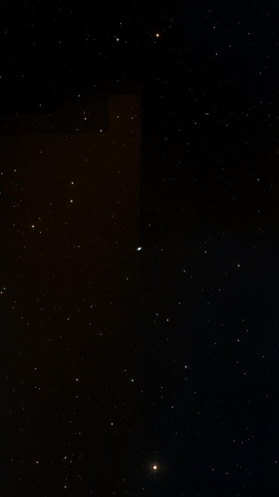 Le ciel autour de NGC 150, cadré au champ de Seestar S30 Pro