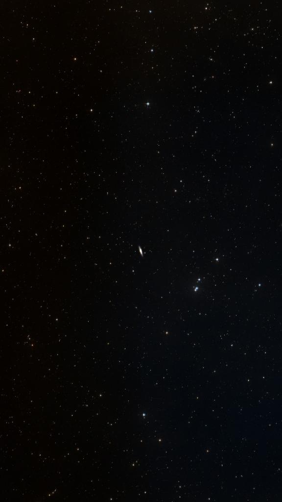 Le ciel autour de NGC 1515, cadré au champ de Seestar S30 Pro