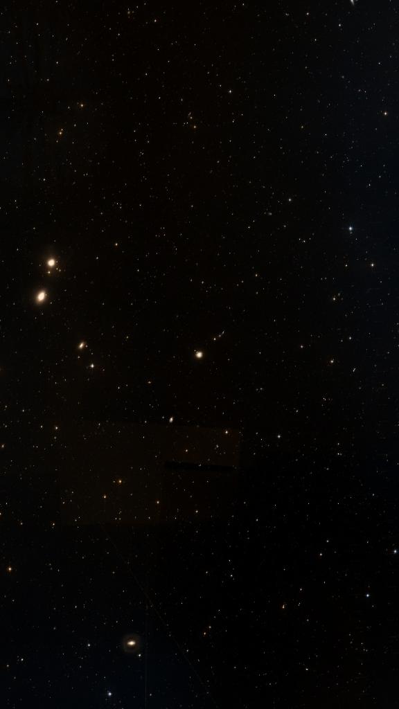 Le ciel autour de NGC 1533, cadré au champ de Seestar S30 Pro