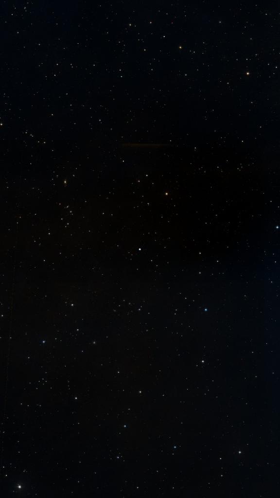 Le ciel autour de NGC 1535, cadré au champ de Seestar S30 Pro