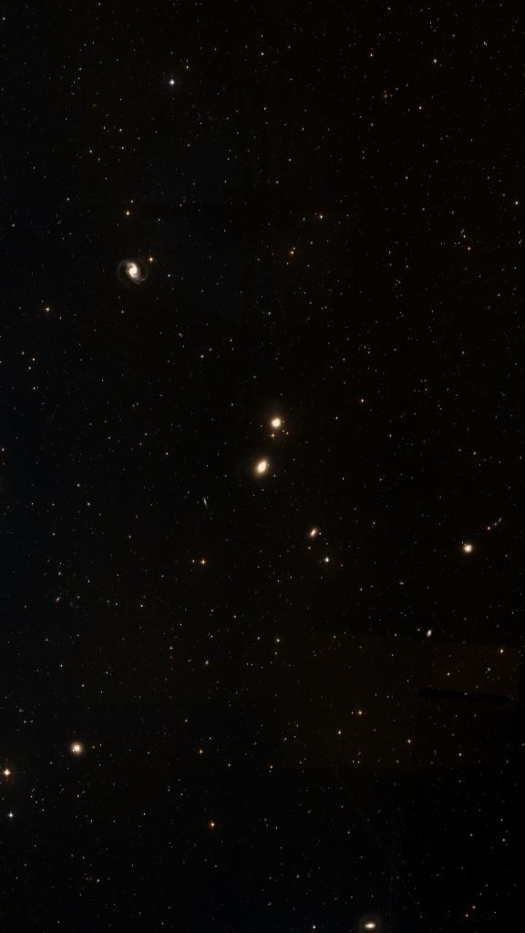 Le ciel autour de NGC 1553, cadré au champ de Seestar S30 Pro