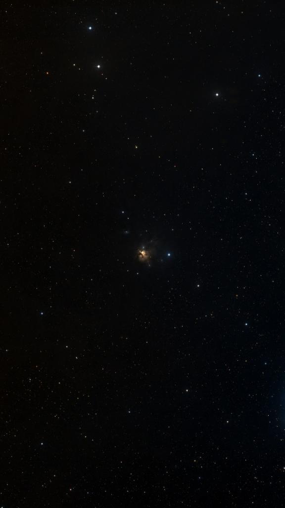 Le ciel autour de NGC 1579, cadré au champ de Seestar S30 Pro