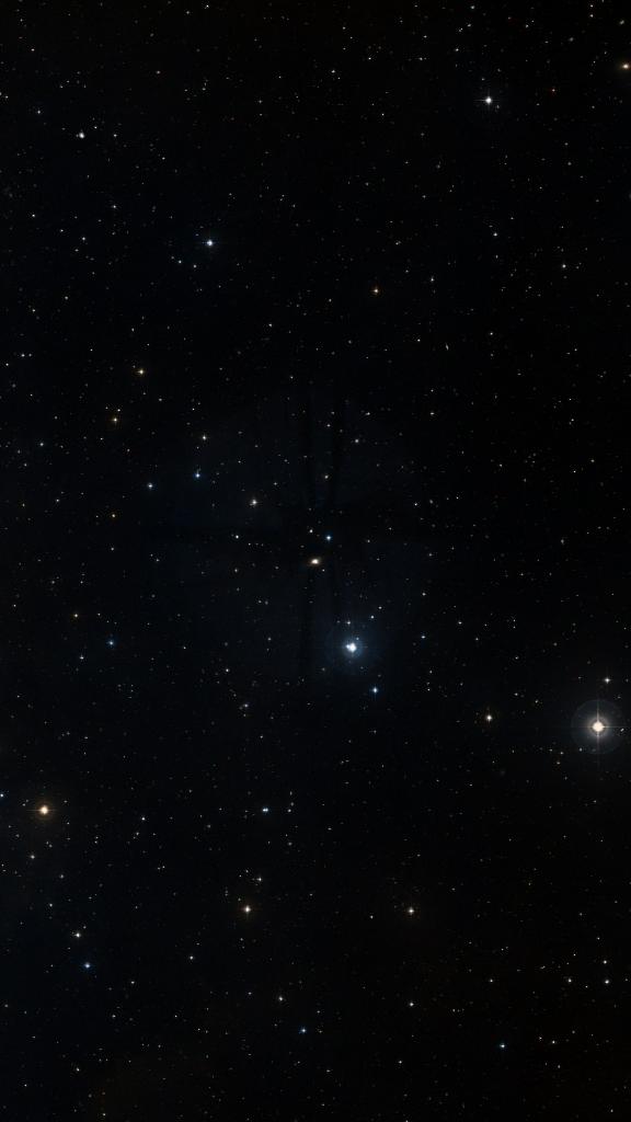 Le ciel autour de NGC 1700, cadré au champ de Seestar S30 Pro