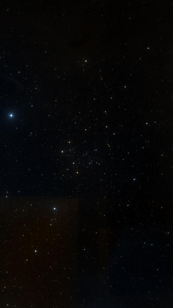 Le ciel autour de NGC 1746, cadré au champ de Seestar S30 Pro