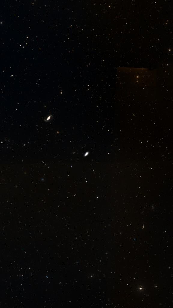 Le ciel autour de NGC 1792, cadré au champ de Seestar S30 Pro