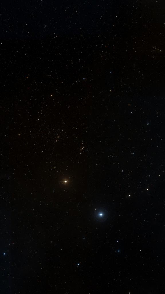 Le ciel autour de NGC 1807, cadré au champ de Seestar S30 Pro