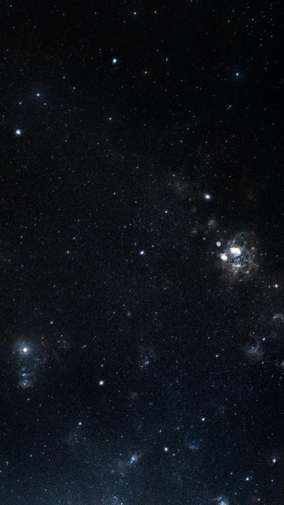 Le ciel autour de NGC 1818, cadré au champ de Seestar S30 Pro