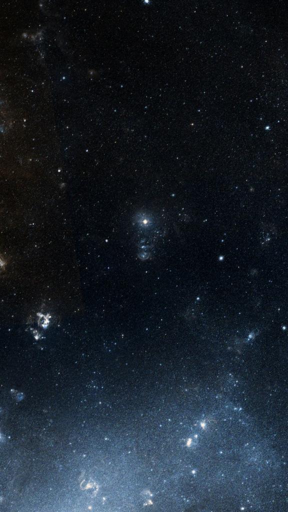 Le ciel autour de NGC 1871, cadré au champ de Seestar S30 Pro
