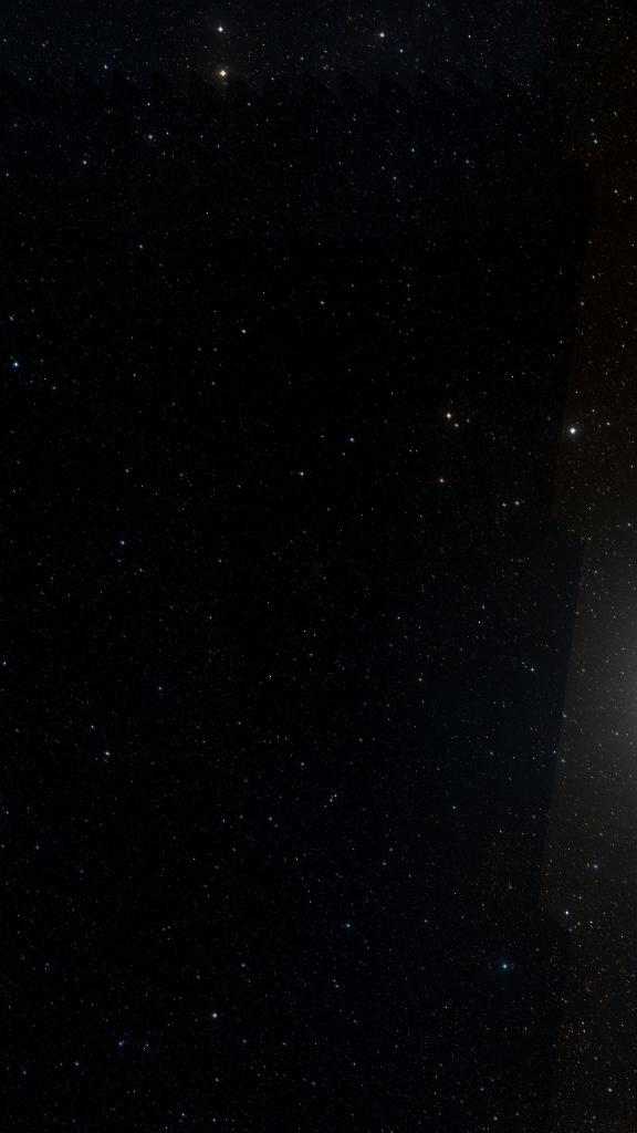 Le ciel autour de NGC 1883, cadré au champ de Seestar S30 Pro