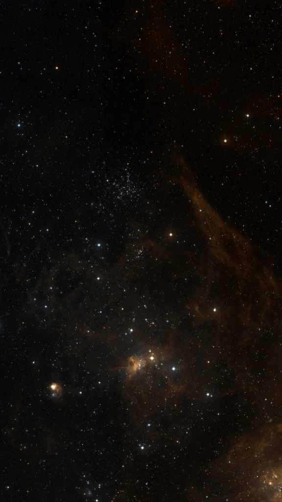 Le ciel autour de NGC 1907, cadré au champ de Seestar S30 Pro