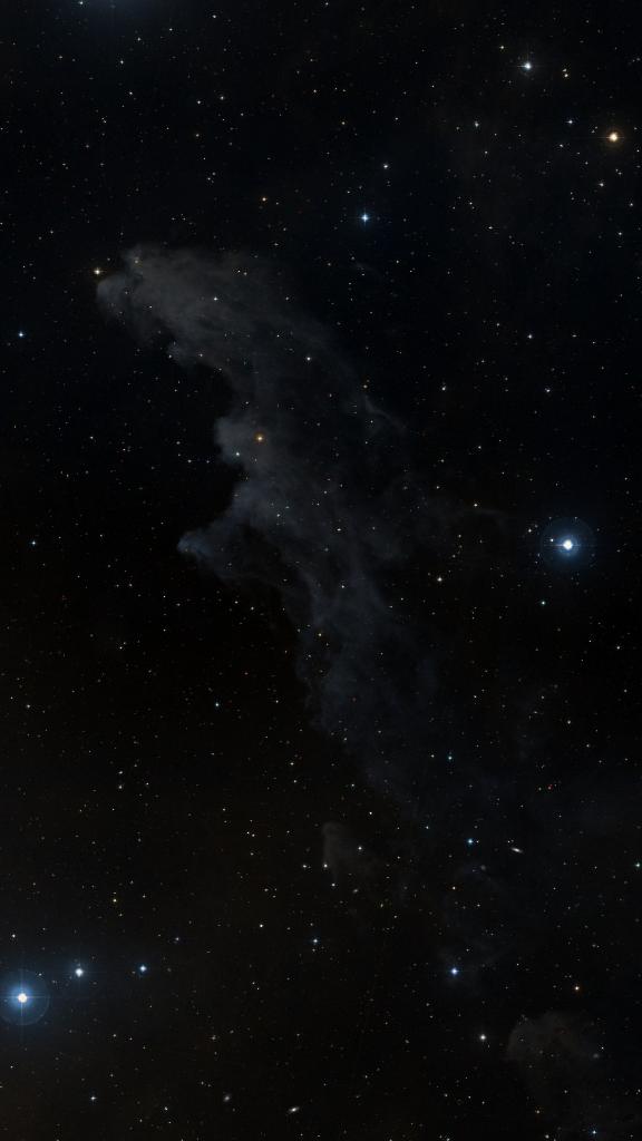 Le ciel autour de NGC 1909, cadré au champ de Seestar S30 Pro