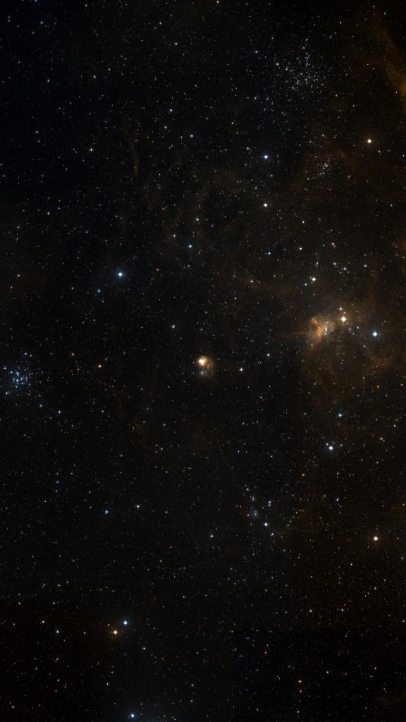 Le ciel autour de NGC 1931, cadré au champ de Seestar S30 Pro