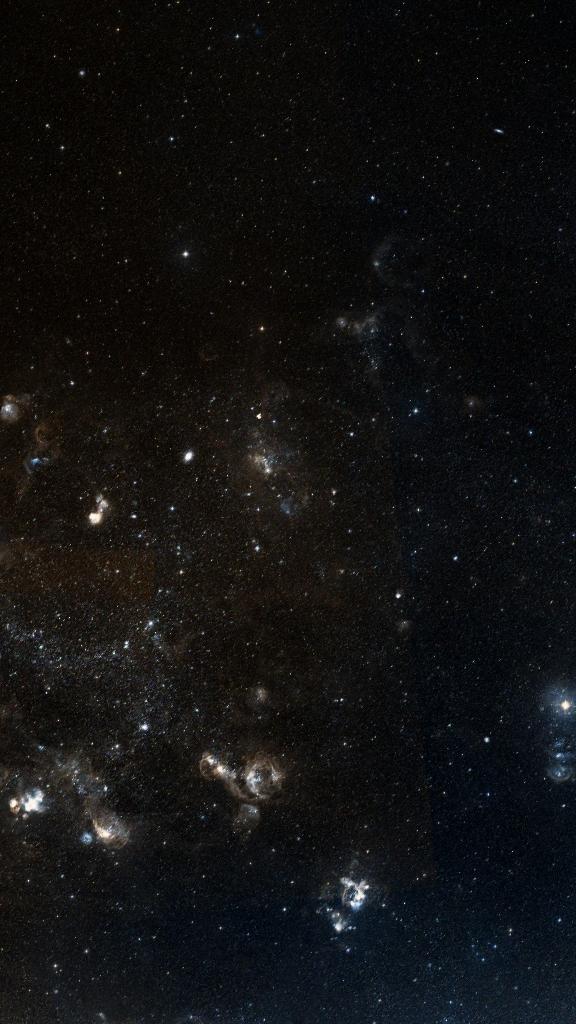 Le ciel autour de NGC 1945, cadré au champ de Seestar S30 Pro