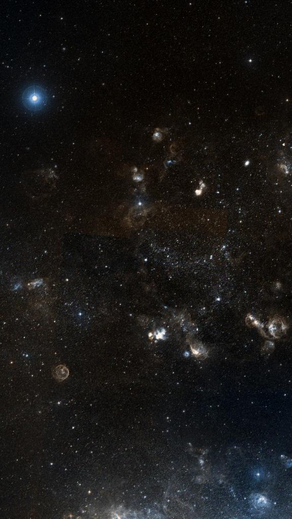 Le ciel autour de NGC 2041, cadré au champ de Seestar S30 Pro