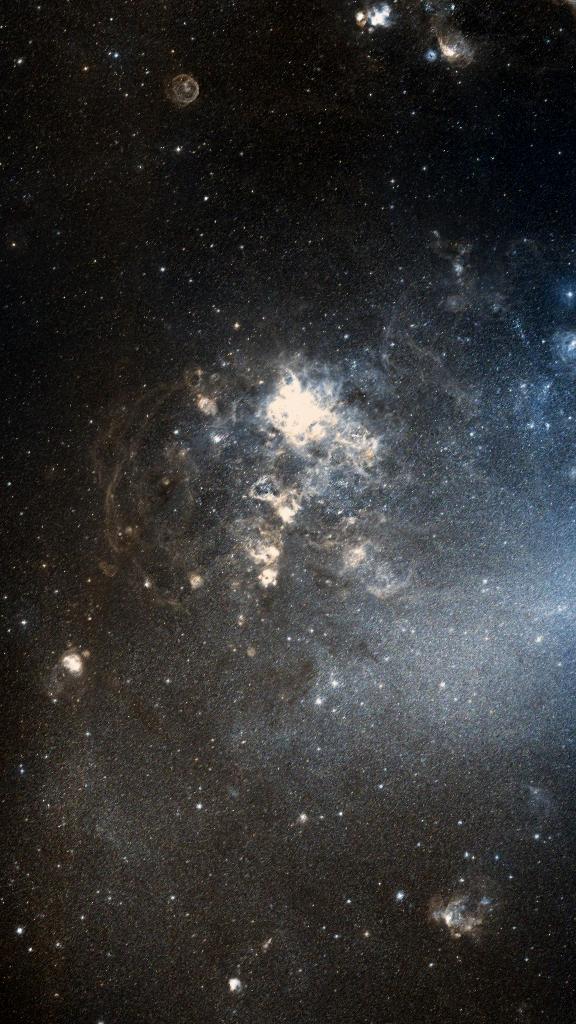 Le ciel autour de NGC 2074, cadré au champ de Seestar S30 Pro