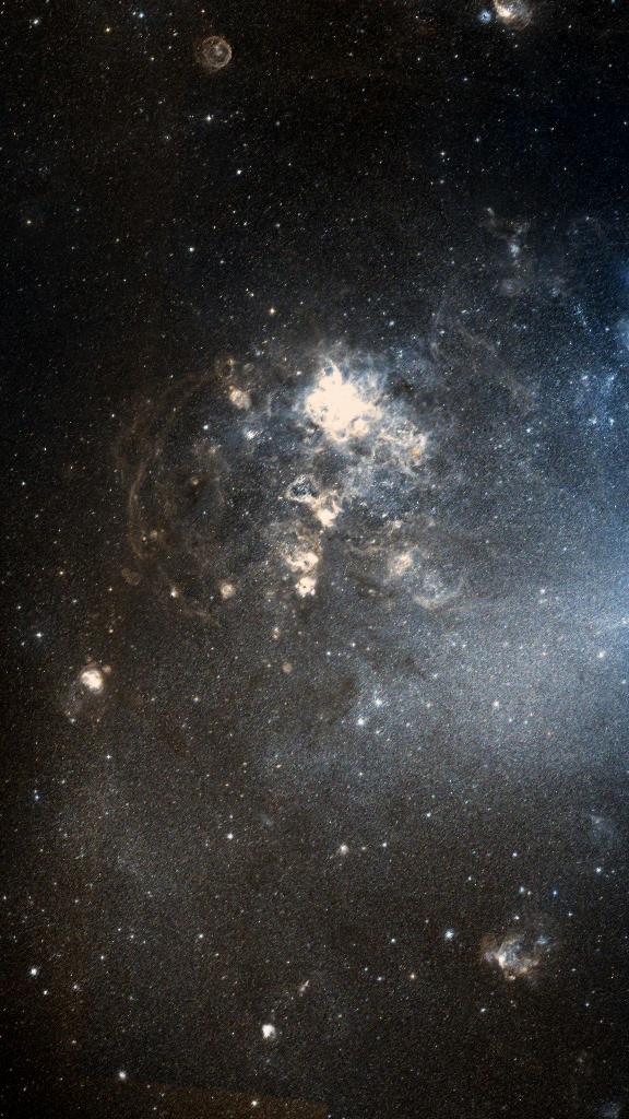 Le ciel autour de NGC 2077, cadré au champ de Seestar S30 Pro