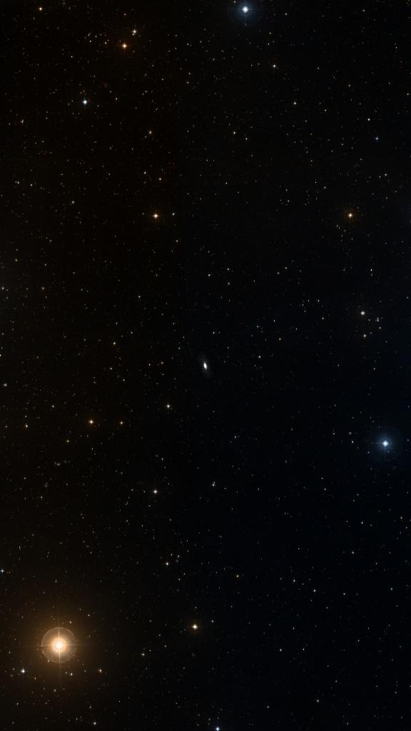 Le ciel autour de NGC 2090, cadré au champ de Seestar S30 Pro