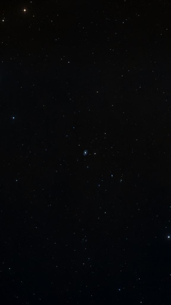 Le ciel autour de NGC 210, cadré au champ de Seestar S30 Pro
