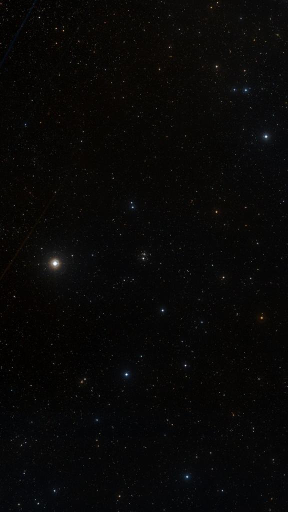 Le ciel autour de NGC 2129, cadré au champ de Seestar S30 Pro